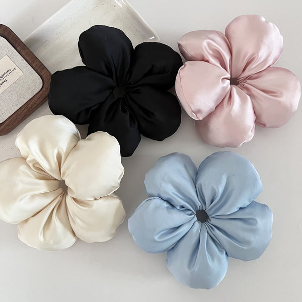 Sponge Flower Hair Tie